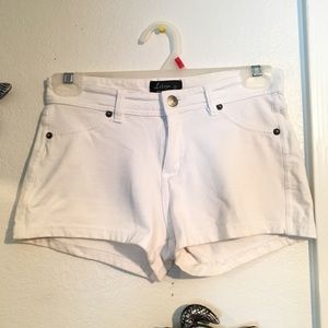 White shorts